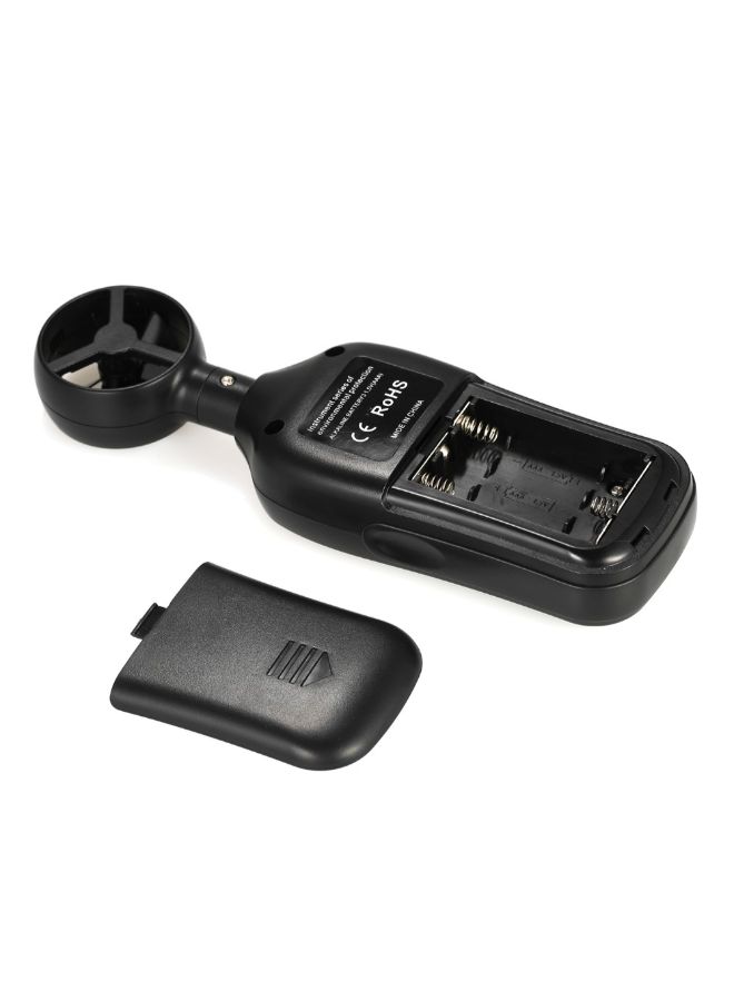 Generic Digital Handheld Pocket Wind Speed Tester Black 27centimeter  - Image 3