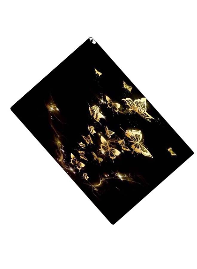 BP Printed Anti-Slip Gaming Mouse Pad Black/Gold - Image 2