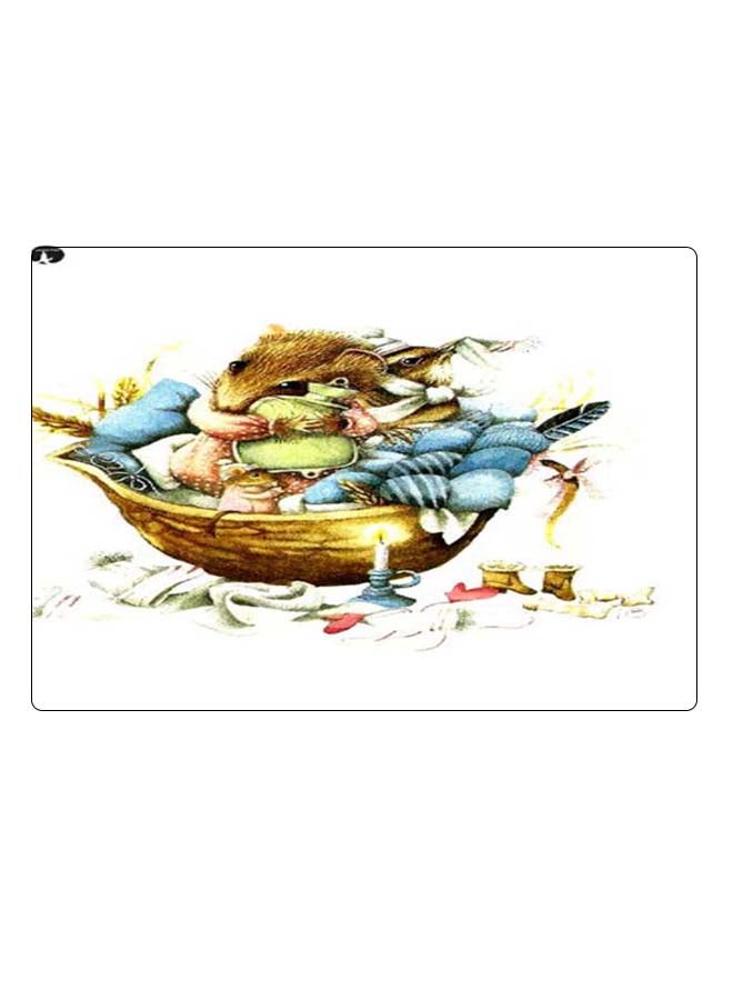 BP Printed Anti-Slip Gaming Mouse Pad Multicolour - Image 1