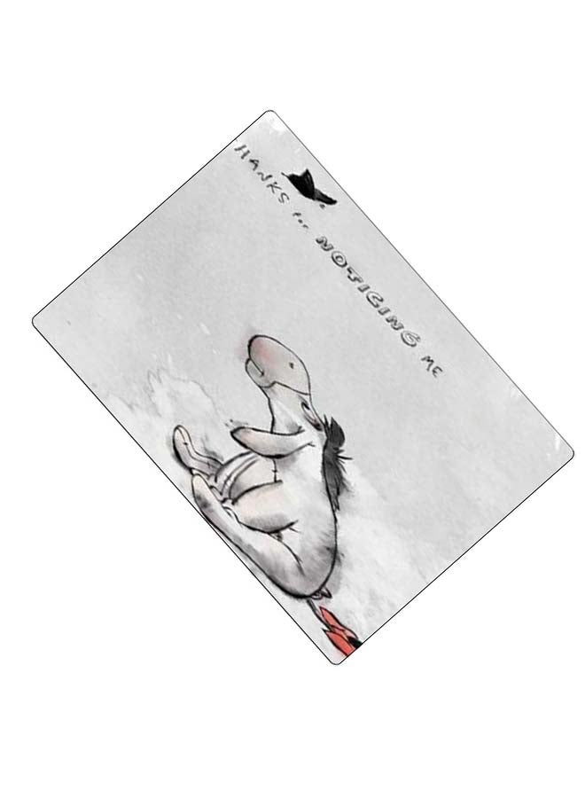 BP Printed Anti-Slip Gaming Mouse Pad Grey/Black/Pink - Image 2