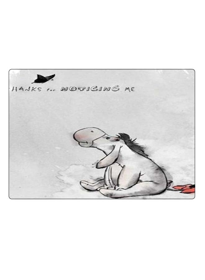 BP Printed Anti-Slip Gaming Mouse Pad Grey/Black/Pink - Image 1