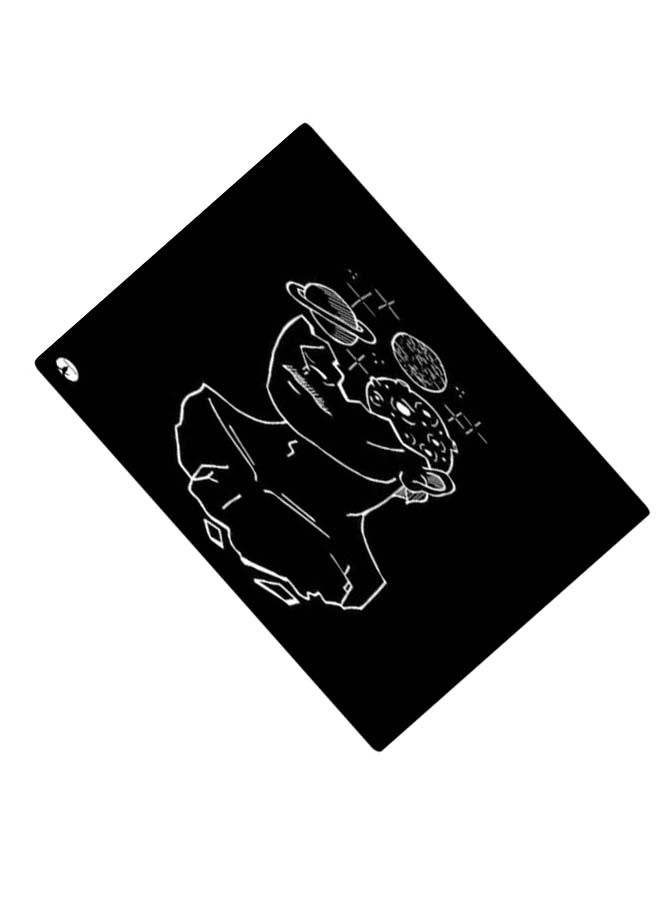 BP Printed Anti-Slip Gaming Mouse Pad Black/White  - Image 2
