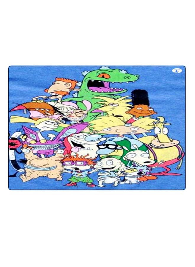 بي بي لوحة ماوس ألعاب بتصميم مضادة للانزلاق وبنمط مطبوع متعدد الألوان - Image 1