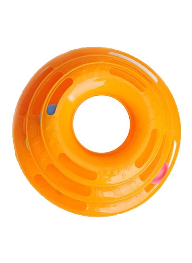 Three Layer Carousel Cat Toy Orange 25x13centimeter - Image 1
