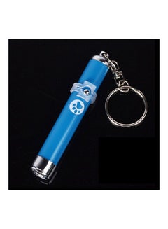 Generic Plastic Laser Light Teasing Stick With Infrared Aluminum Tube Head Blue/Silver  - Image 2
