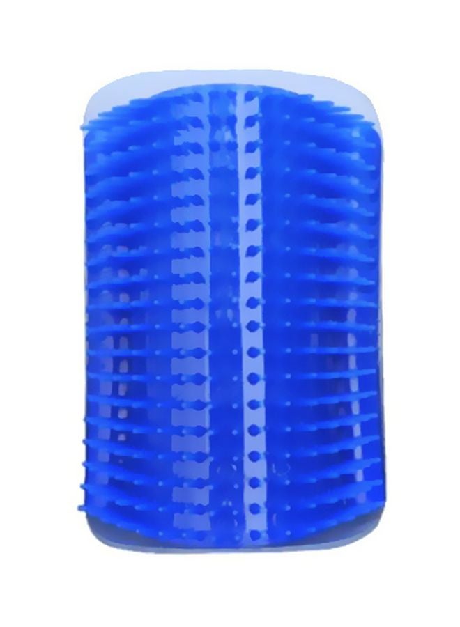 مشط تدليك وإزالة الشعر 2 في 1 أزرق - Image 1