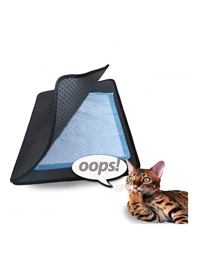 Non-Slip Double-Layer Mat Black 40x50cm - Image 3