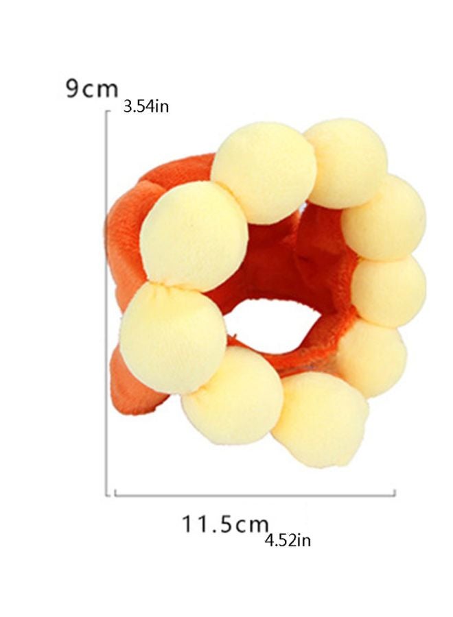 Garfield Dress Up Wig Yellow 9x11.5cm - Image 3