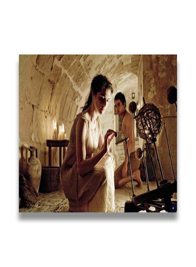 Decorative MDF Wall Art Painting Multicolour 30 x 30cm
