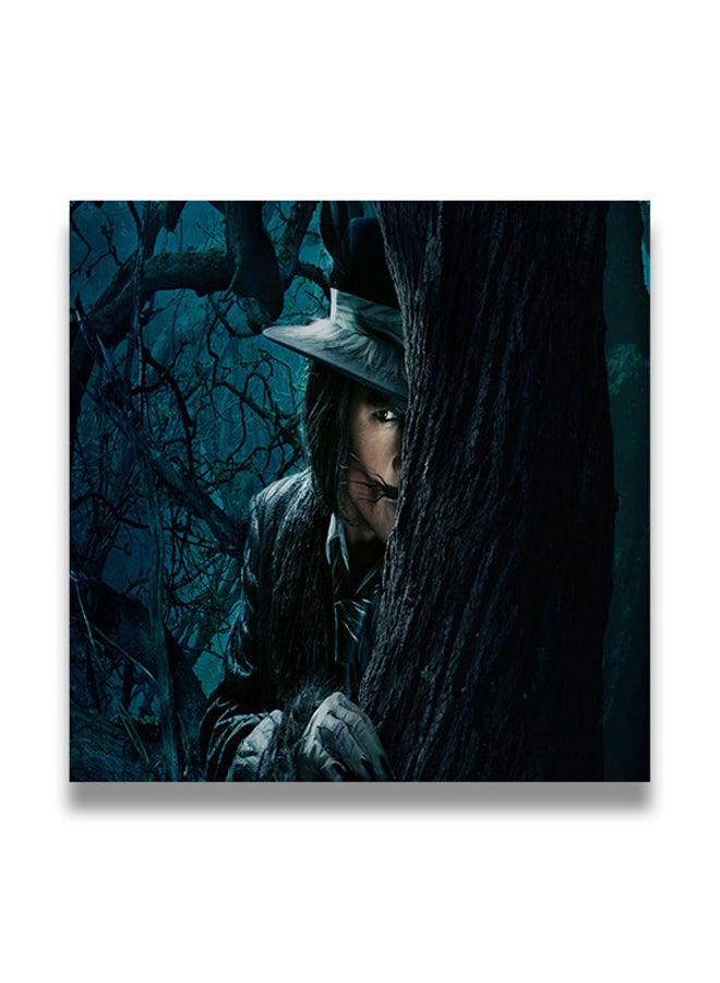 Decorative MDF Wall Art Painting Multicolour 30 x 30cm