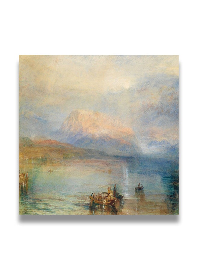 لوحة فنية من مادة MDF للزينة متعدد الألوان 30 x 30سم