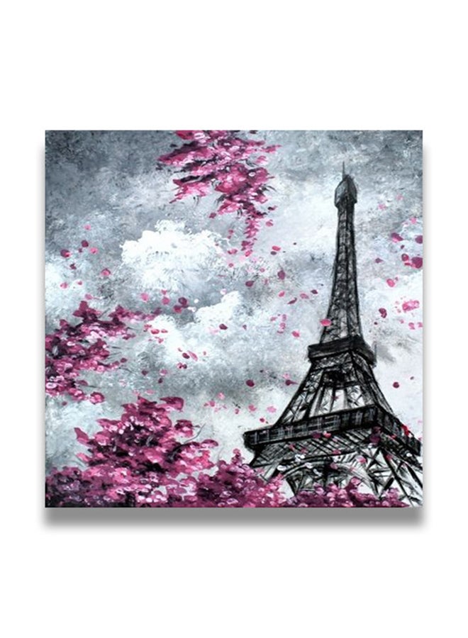 Decorative MDF Wall Art Painting Multicolour 30 x 30cm