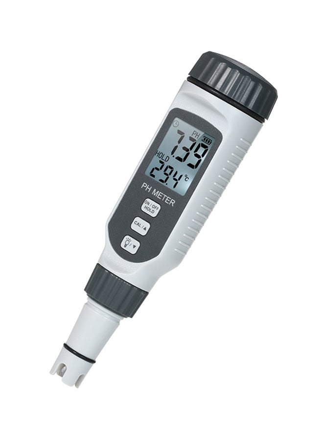 SMART SENSOR Professional pH Water Quality Tester White/Grey 175 x 45mm  - Image 1