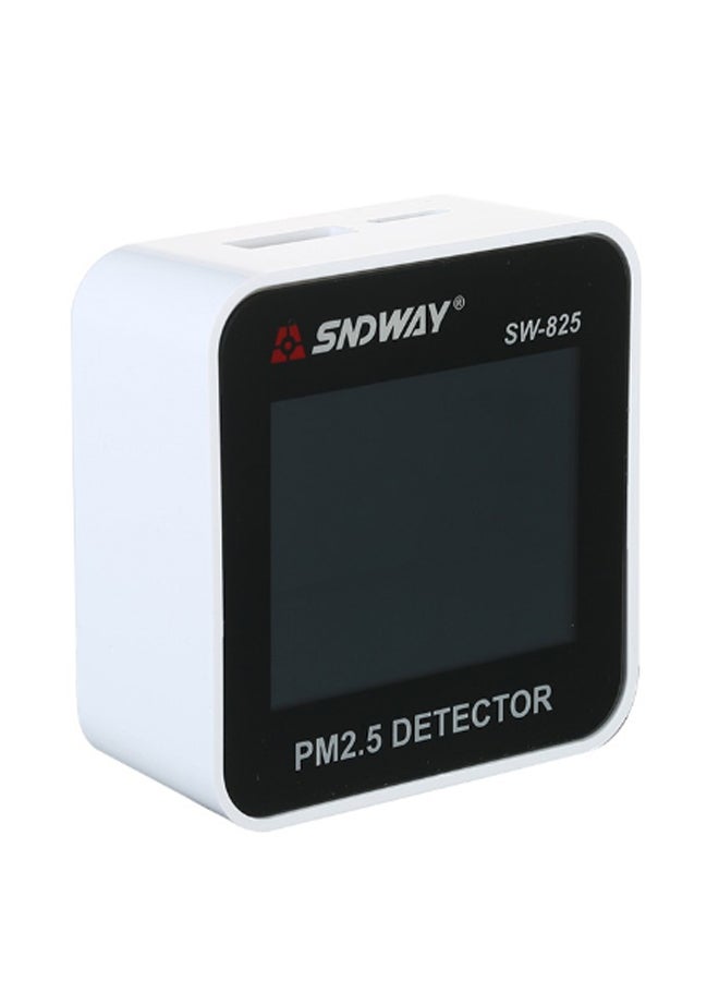 SNDWAY - SW-825 Digital Display Air Quality Analyzer White/Black - Image 1