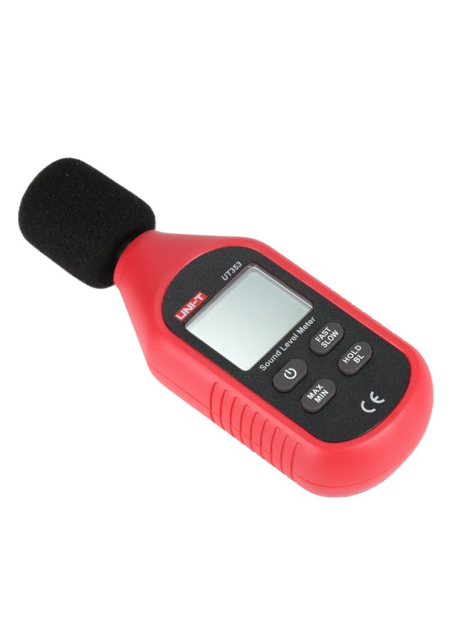 UNI-T UT353 Mini LCD Display Digital Sound Level Meter Red - Image 4