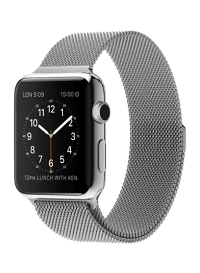 MARGOUN - Replacement Band For Apple Watch 38/40m Silver - Image 1