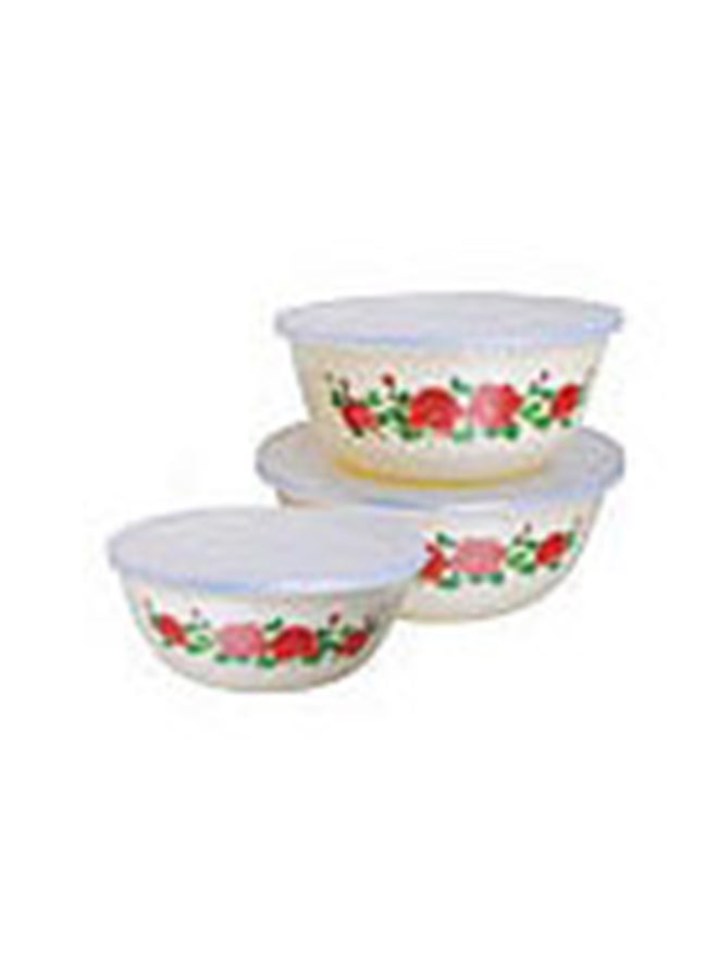 فرنش بول سلطانية تخزين خزفية زيجي من البورسلين متعدد الألوان 600ملليلتر - Image 2