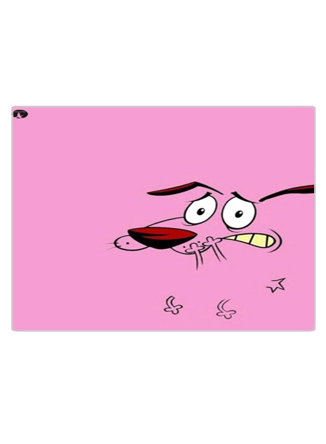 BP Printed Anti-Slip Gaming Mouse Pad Pink - Image 1