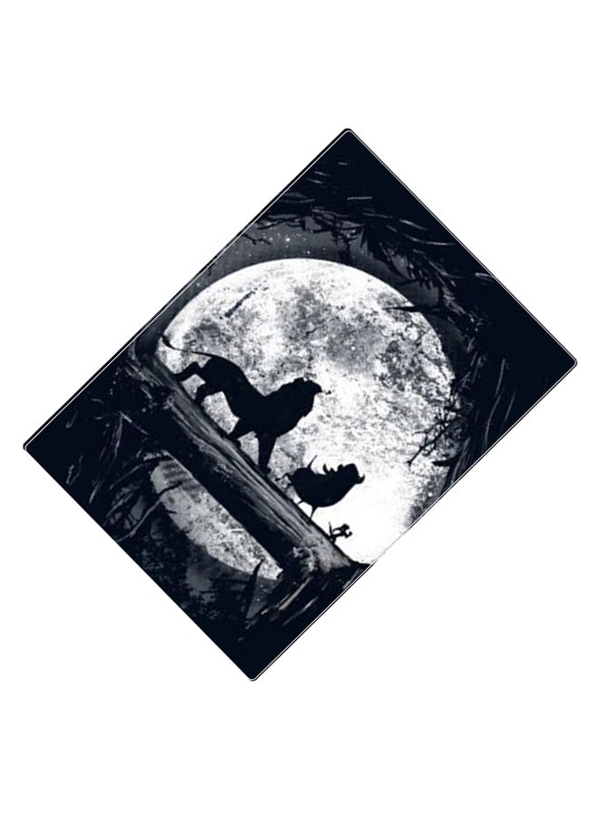 BP Printed Anti-Slip Gaming Mouse Pad Black/Grey/White - Image 2