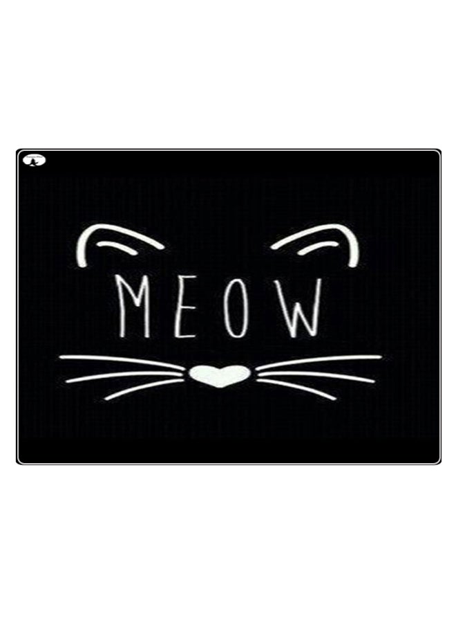 BP Printed Anti-Slip Gaming Mouse Pad Black/White - Image 1