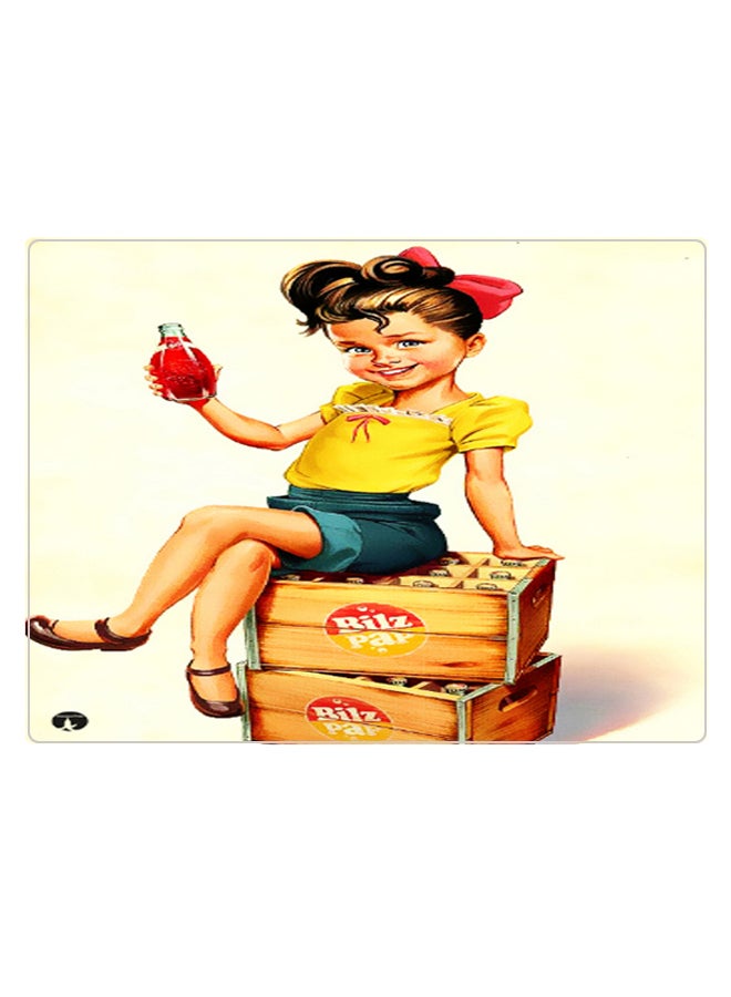 BP Printed Anti-Slip Gaming Mouse Pad Multicolour - Image 1