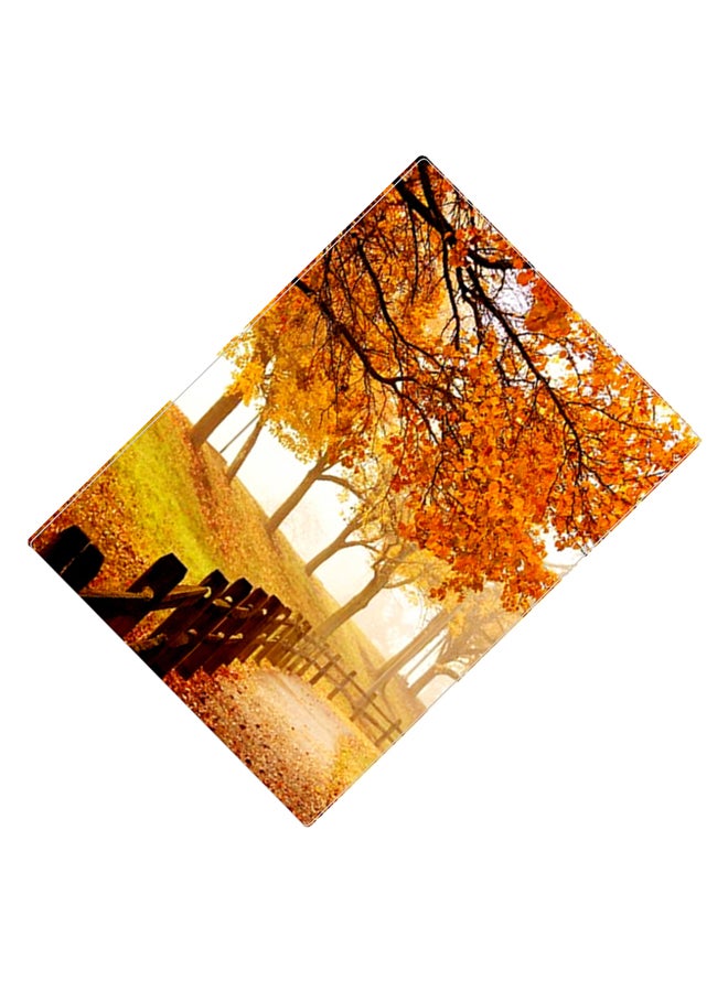 BP Printed Anti-Slip Gaming Mouse Pad Orange/Brown/White - Image 2