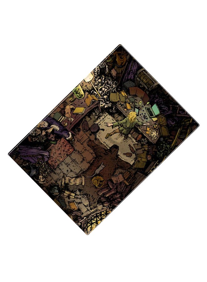 بي بي لوحة ماوس ألعاب بتصميم مضادة للانزلاق وبنمط مطبوع متعدد الألوان - Image 2