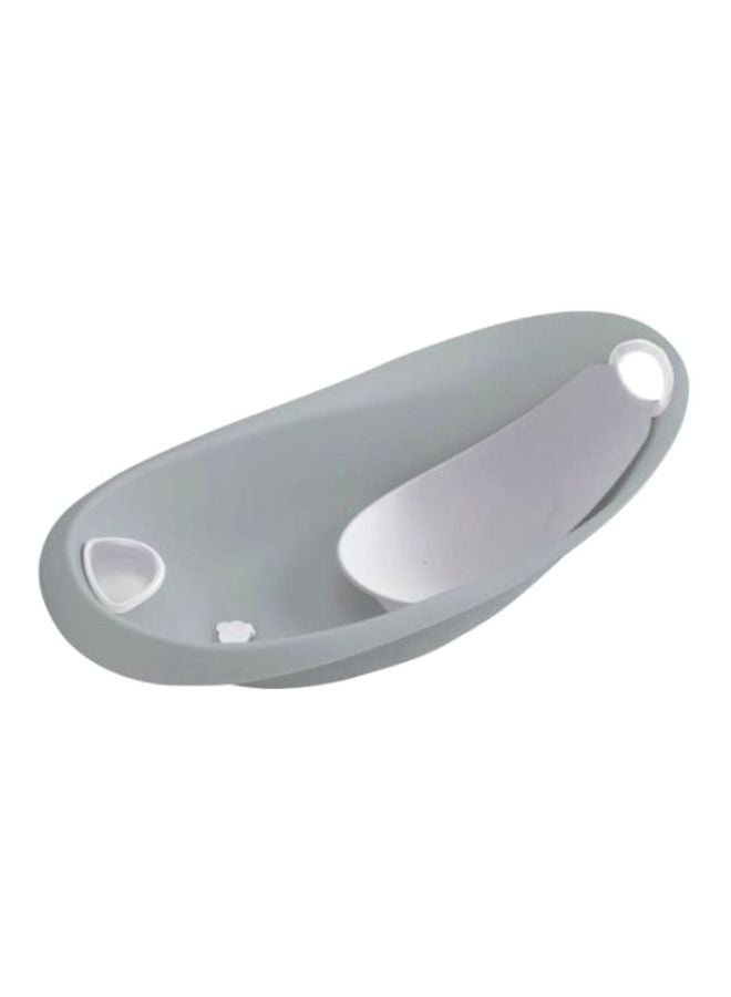 keeeper Baby Bath Tub With Plug - Grey/White  - Image 1