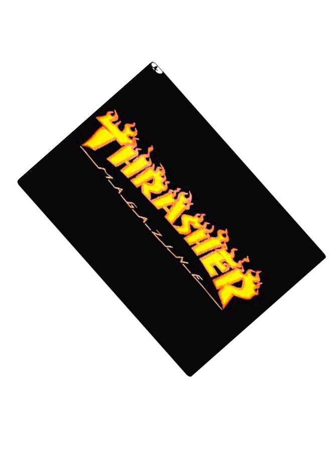 BP Printed Anti-Slip Gaming Mouse Pad Black/Yellow - Image 2