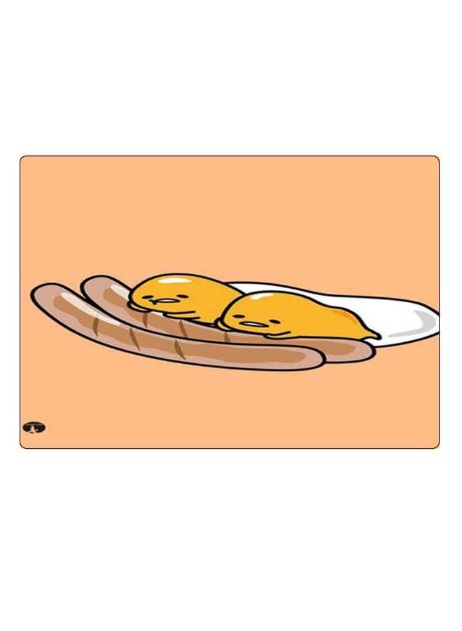 BP Printed Anti-Slip Gaming Mouse Pad Brown/Yellow/White - Image 1