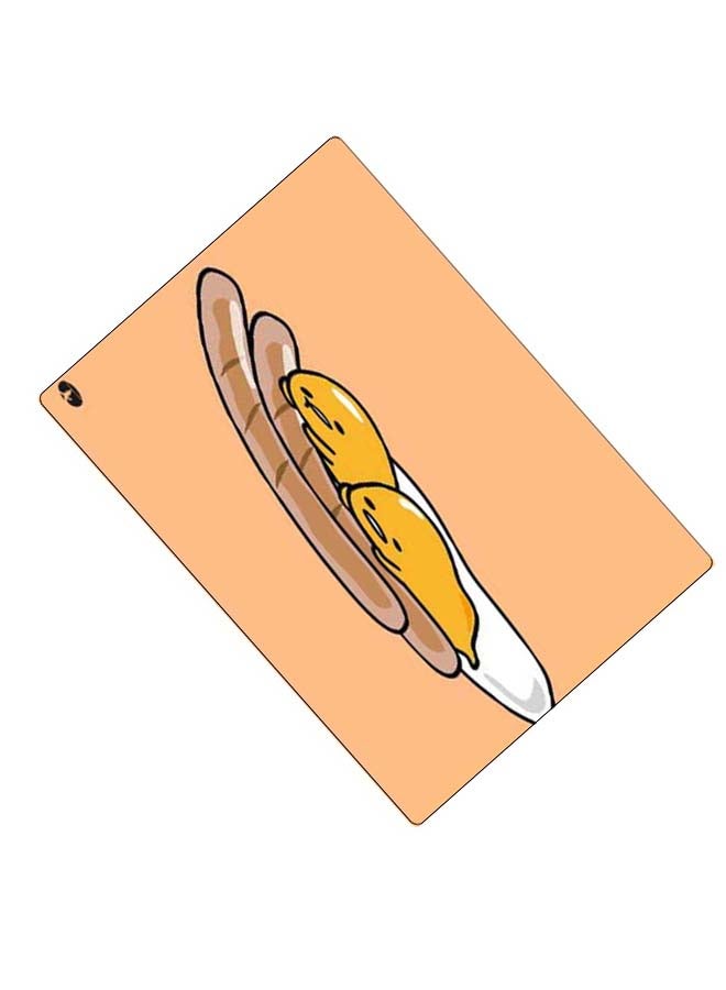 BP Printed Anti-Slip Gaming Mouse Pad Brown/Yellow/White - Image 2