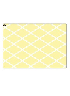 BP Printed Anti-Slip Gaming Mouse Pad Yellow/White  - Image 1