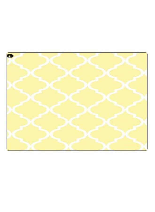 BP Printed Anti-Slip Gaming Mouse Pad Yellow/White - Image 1