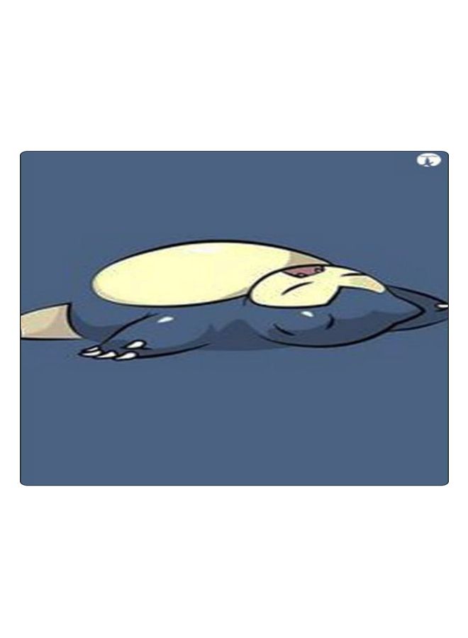 بي بي لوحة ماوس ألعاب بتصميم مضادة للانزلاق وبنمط مطبوع أزرق / بيج - Image 1