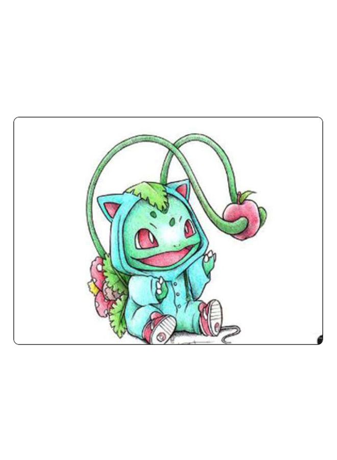 BP Printed Anti-Slip Gaming Mouse Pad Green/Pink/White - Image 1