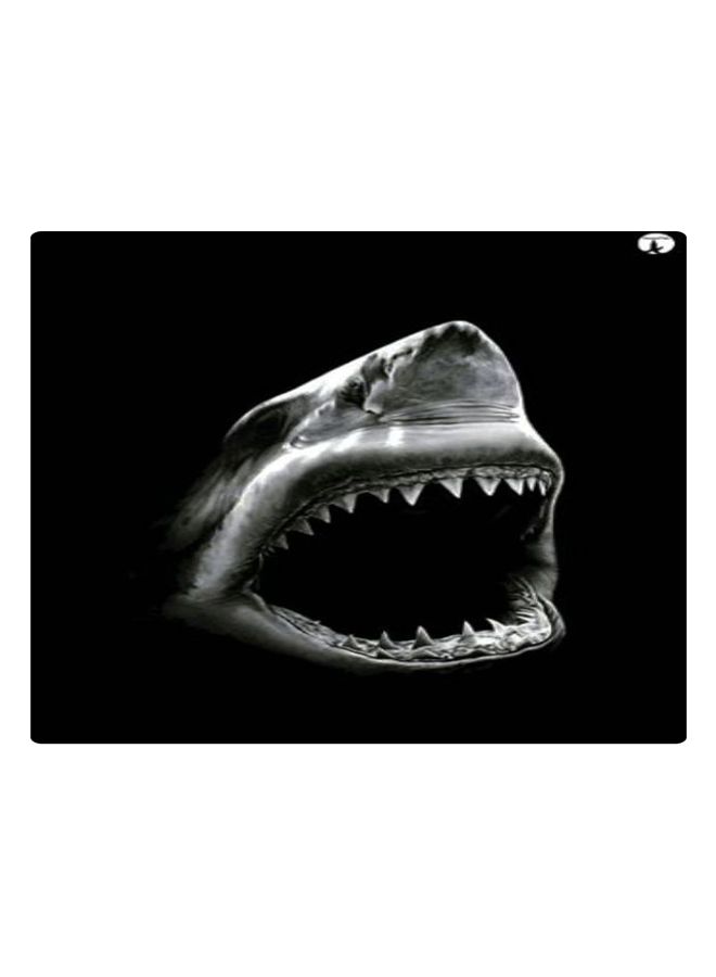 BP Printed Anti-Slip Gaming Mouse Pad Black/Grey - Image 1