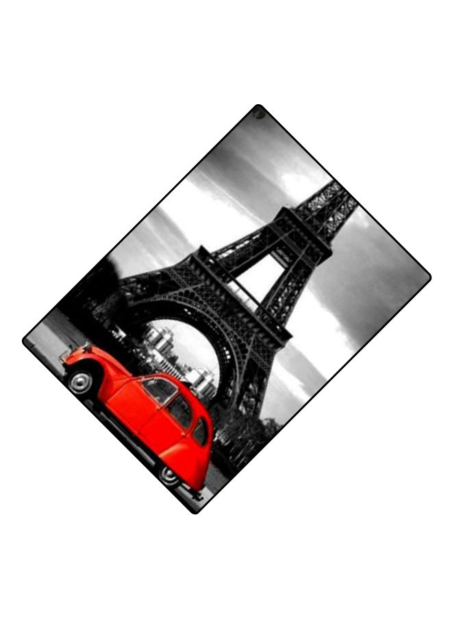BP Printed Anti-Slip Gaming Mouse Pad Black/White/Red - Image 2