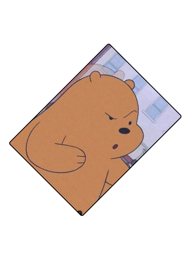 BP Printed Anti-Slip Gaming Mouse Pad Brown/Pink - Image 2