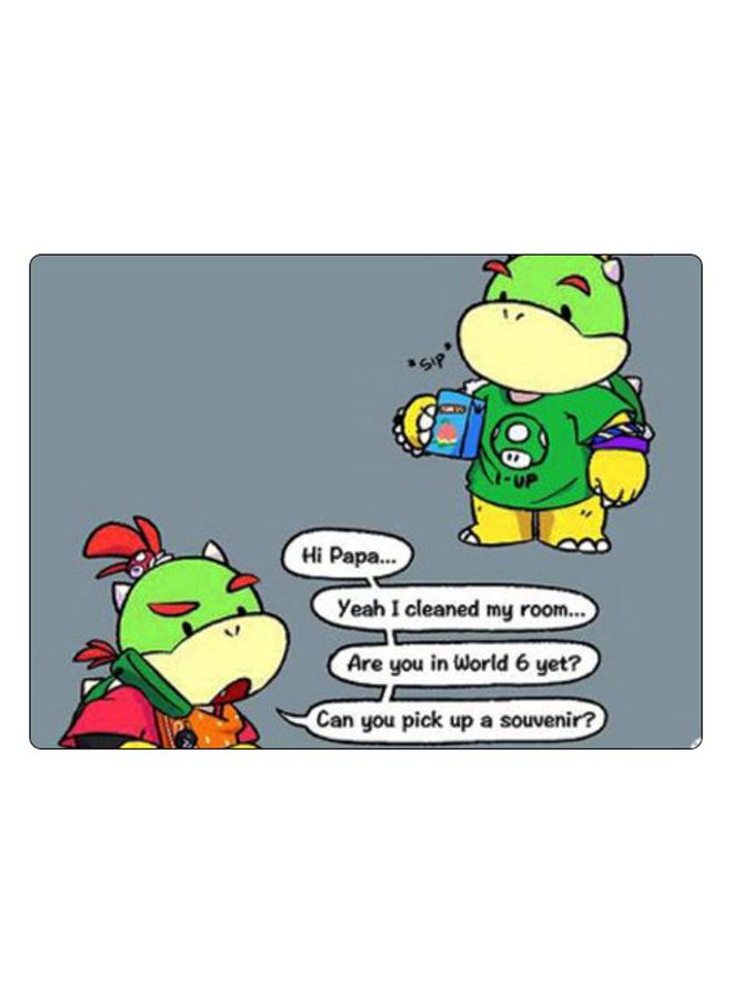 بي بي لوحة ماوس ألعاب بتصميم مضادة للانزلاق وبنمط مطبوع متعدد الألوان - Image 1