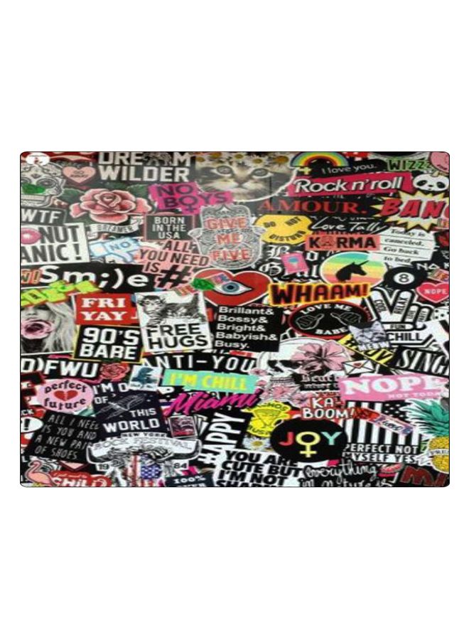 BP Printed Anti-Slip Gaming Mouse Pad Multicolour - Image 1