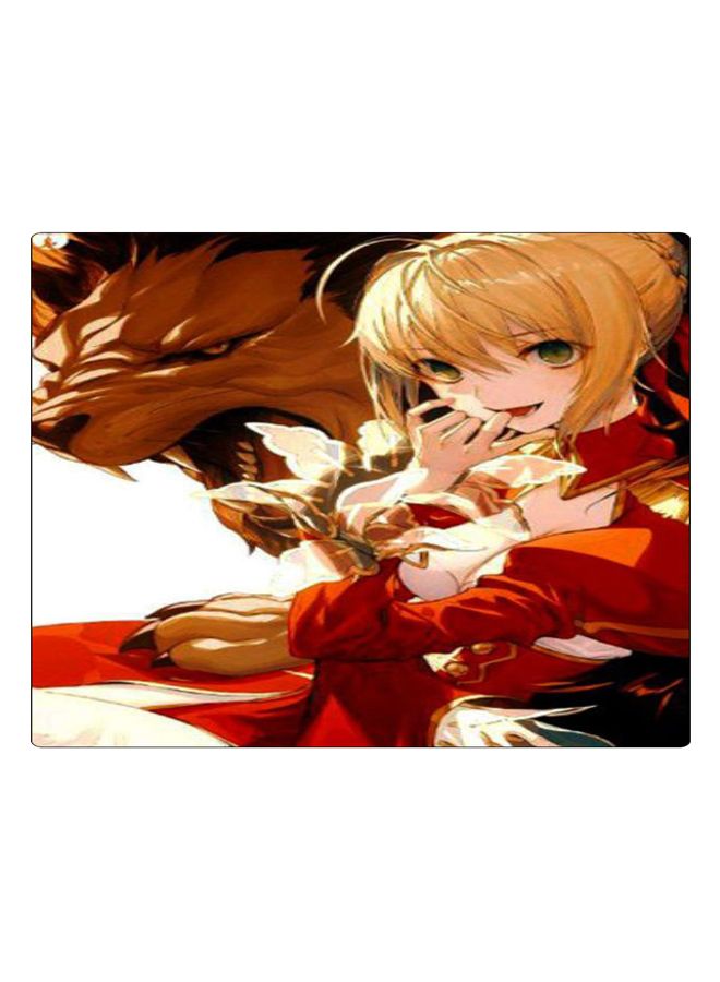 BP Printed Anti-Slip Gaming Mouse Pad Multicolour - Image 1