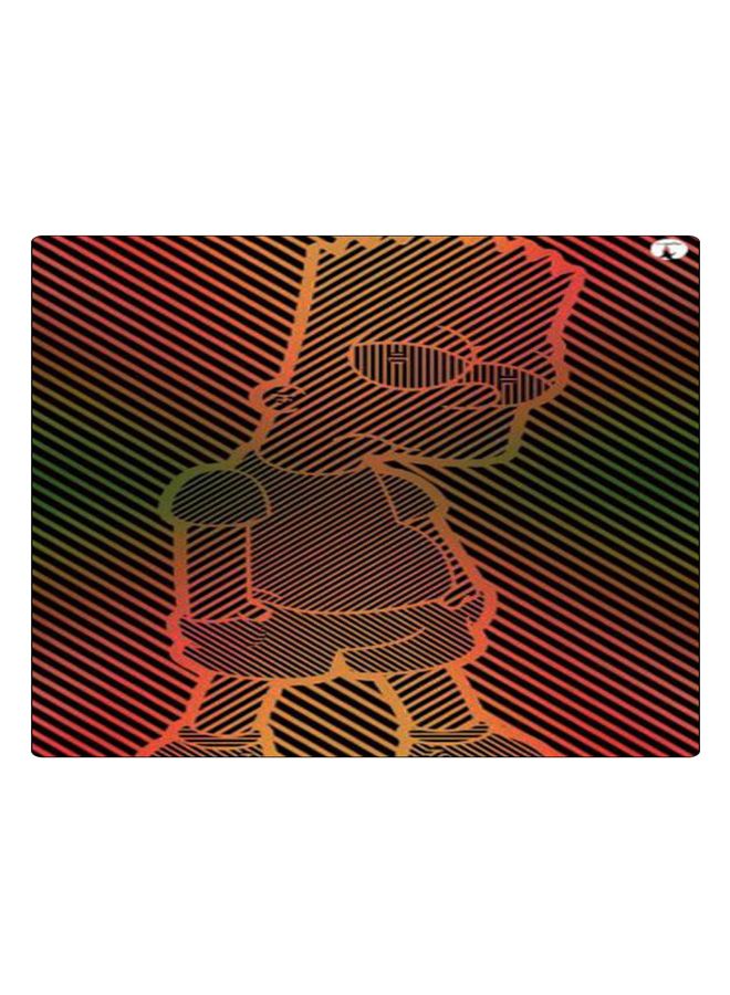 بي بي لوحة ماوس ألعاب بتصميم مضادة للانزلاق وبنمط مطبوع متعدد الألوان - Image 1