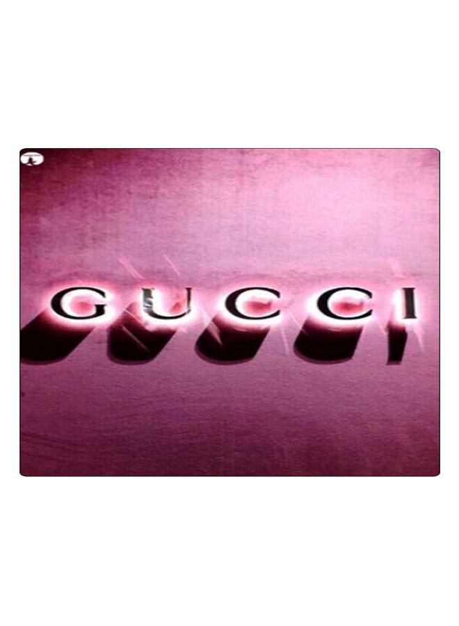 BP Printed Anti-Slip Gaming Mouse Pad Pink/Black/White - Image 1