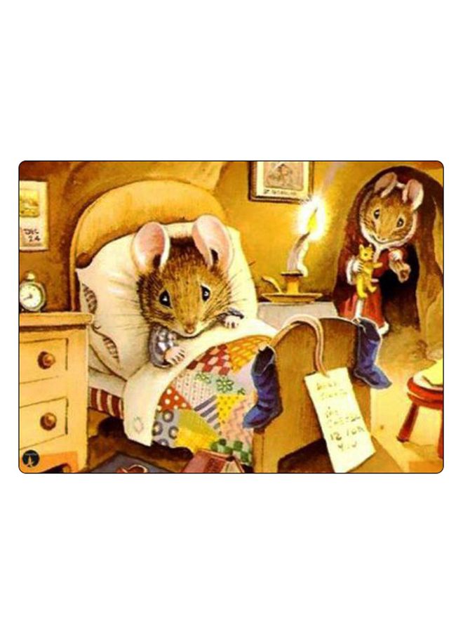 BP Printed Anti-Slip Gaming Mouse Pad Multicolour - Image 1