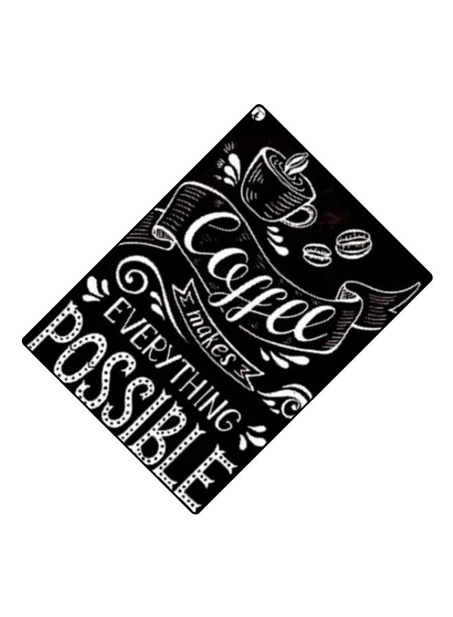 BP Printed Anti-Slip Gaming Mouse Pad Black/White - Image 2