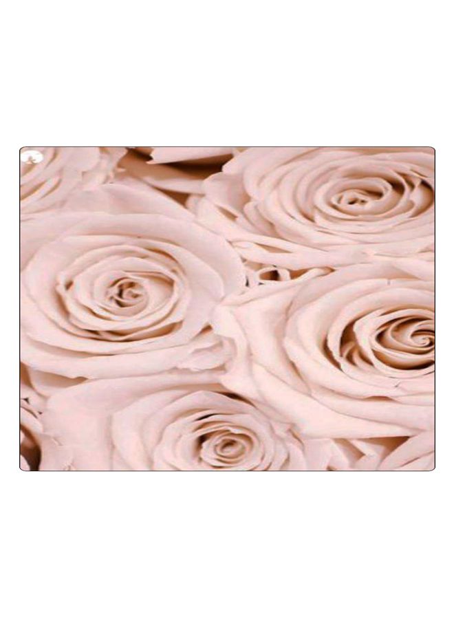 BP Printed Anti-Slip Gaming Mouse Pad Pink/White - Image 1