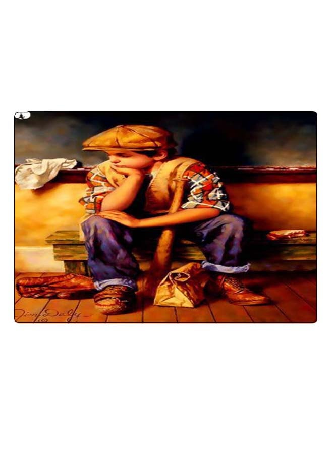 BP Printed Anti-Slip Gaming Mouse Pad Multicolour - Image 1