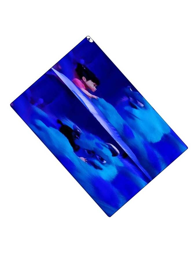 BP Printed Anti-Slip Gaming Mouse Pad Blue/Pink - Image 2