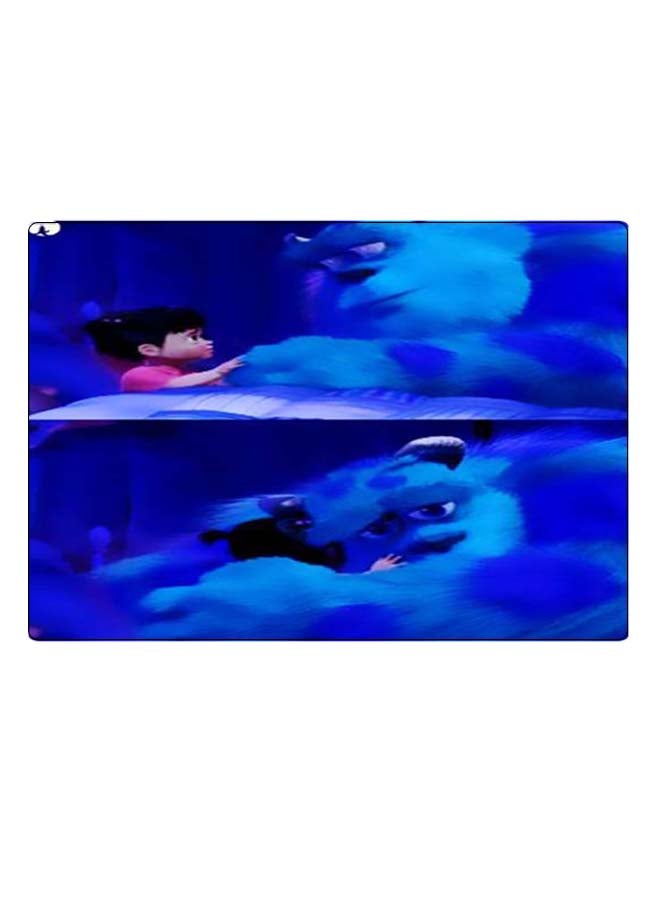 BP Printed Anti-Slip Gaming Mouse Pad Blue/Pink - Image 1