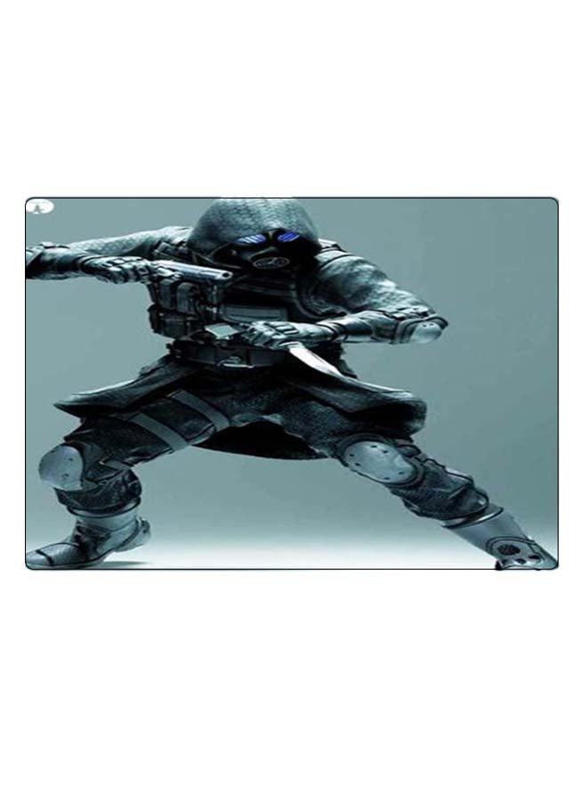 BP Printed Anti-Slip Gaming Mouse Pad Grey - Image 1